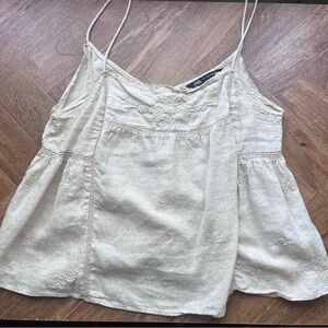 beach zara tank top